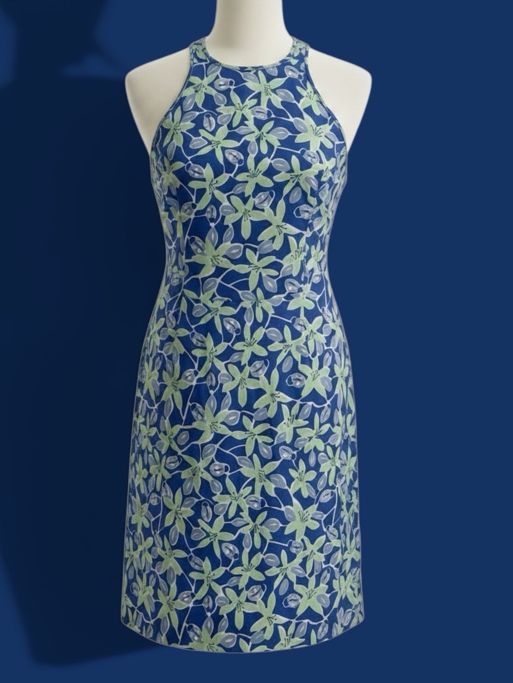 Lilly Pulitzer Lottie A-line Halter Dress, Lily & Lady Bug Print.